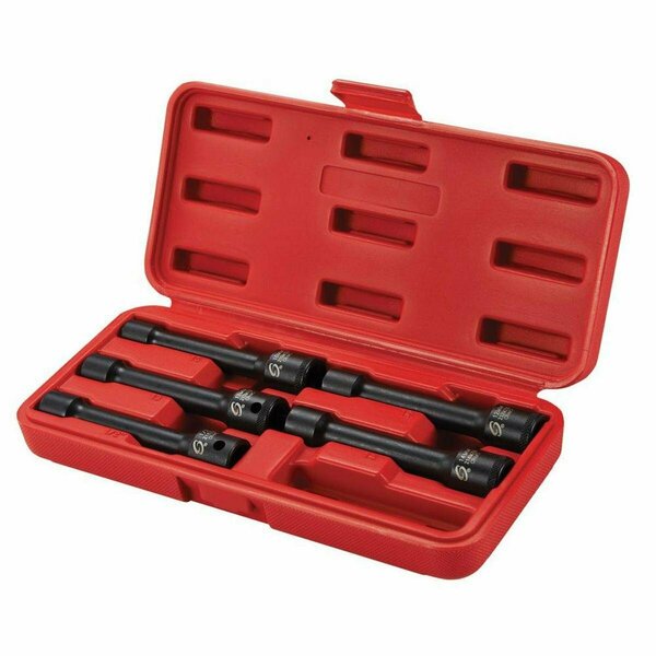 Cool Kitchen 5 Piece. 0.5 in. Drive. 12 Point. Head Bolt Impact Socket Set CO638385